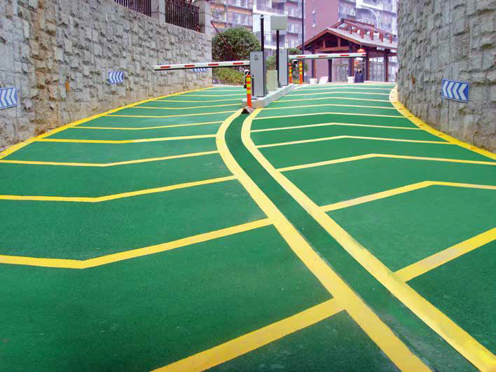  坡道環氧砂粒防滑地坪