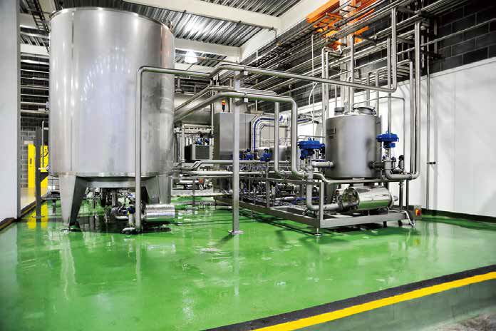  水性聚氨酯自流平砂漿涂裝體系